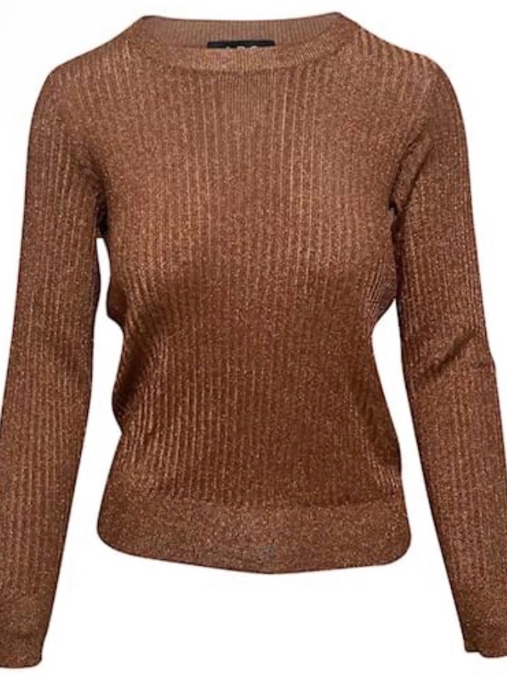 A.P.C. Shimmering Ribbed Top Size M - Picture 10 of 10